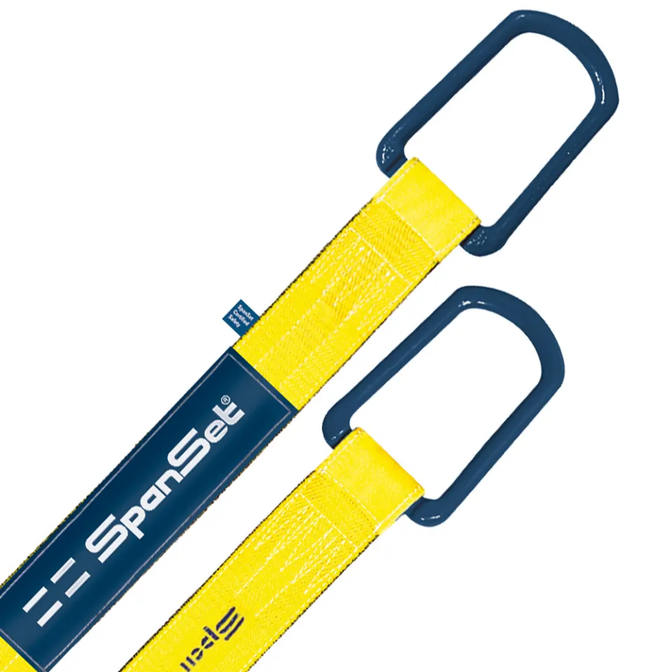 Main picture PowerFlex - Abrasion resistance full coated flat sling with D-Rings