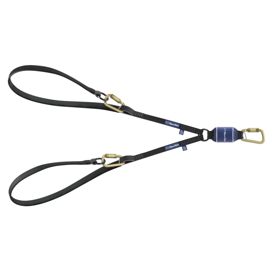 Main picture SP140 Climbers Technical Double Slinging Energy Absorbing Lanyard