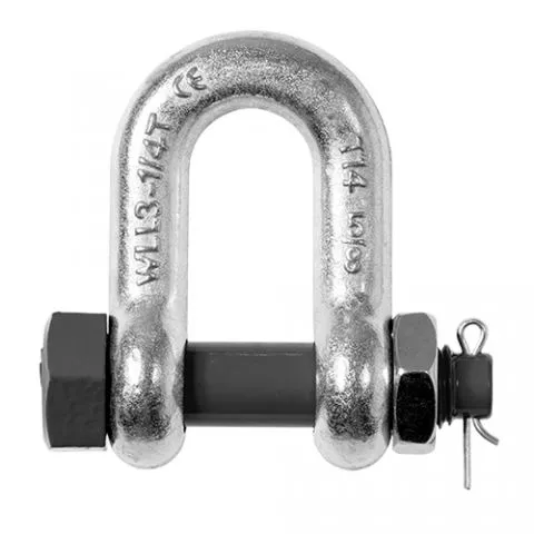 Main picture D-Shackle with Safety Bolt