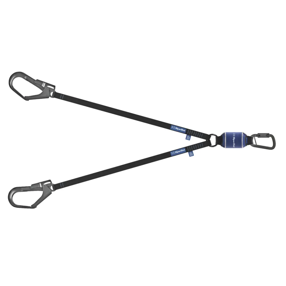 Main picture SP140 Twin Fixed Length Energy Absorbing Lanyard