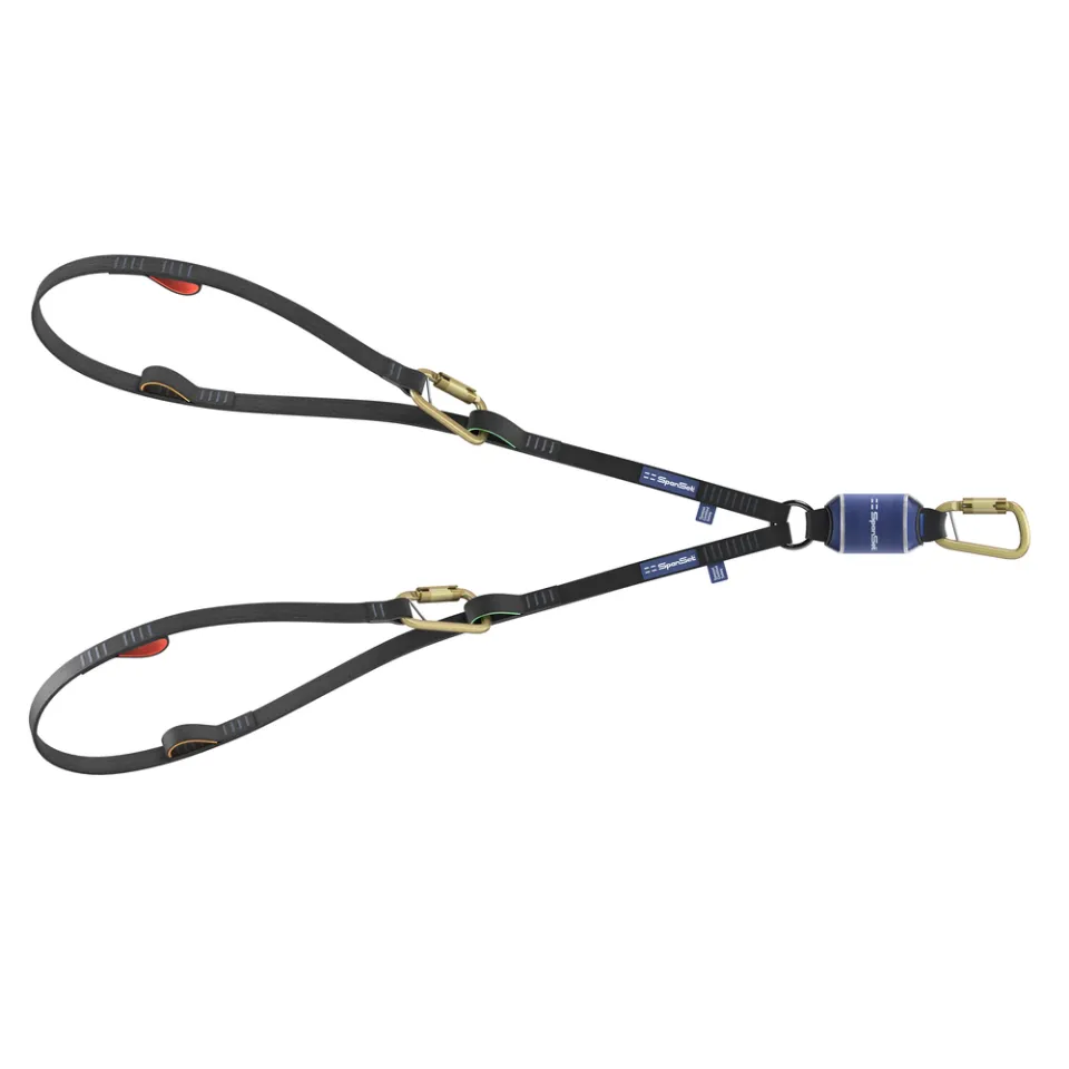 Main picture SP140 Twin Loop Back Energy Absorbing Lanyard