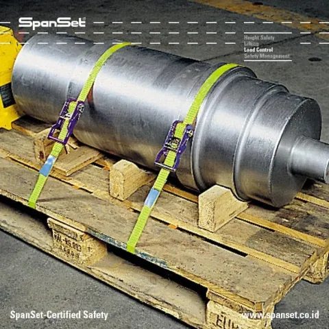 SpanSet Ratchet Lashing 1804 Claw Hook Tie Capacity 500kg di Pallet