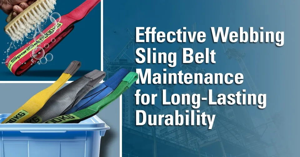 maintenance webbing sling belt